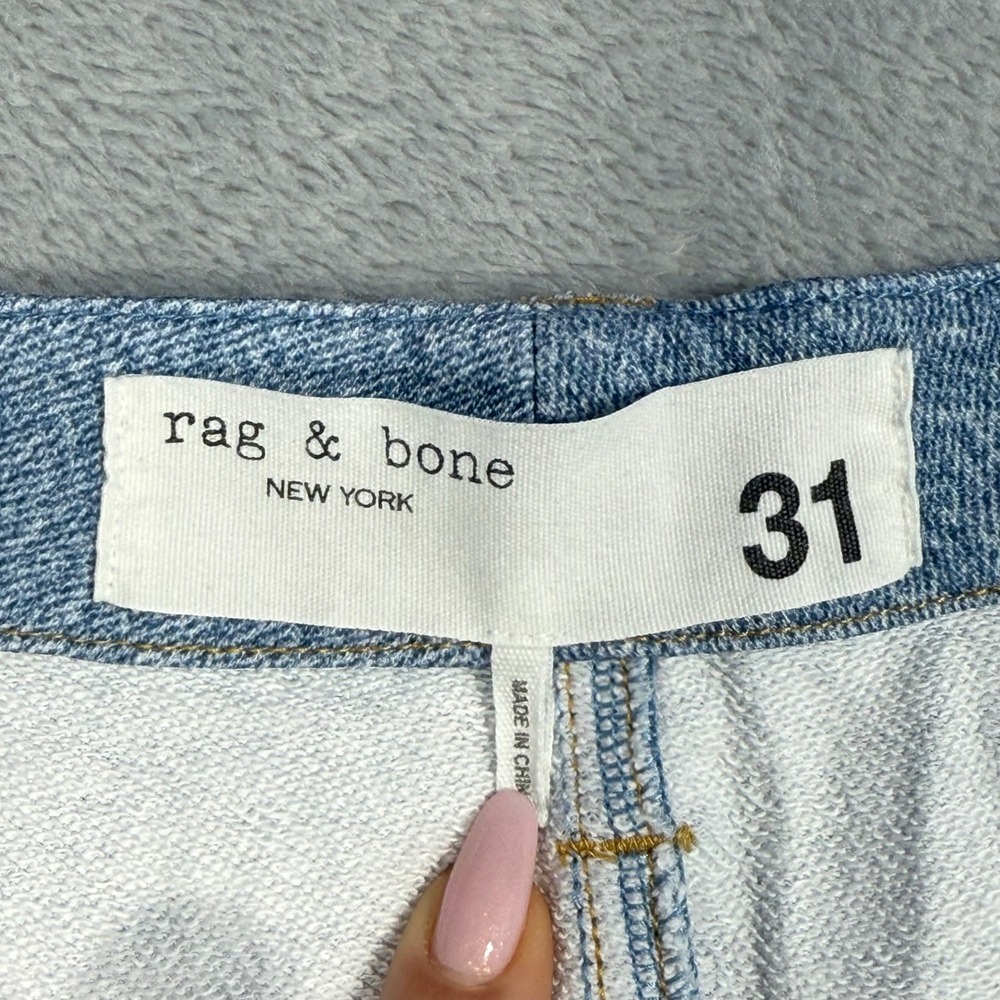 rag & bone miramar Nora cargo pant sweat pant Light Blue Women's Jeans 31 - Picture 12 of 16